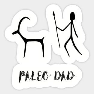 Paleo dad Sticker